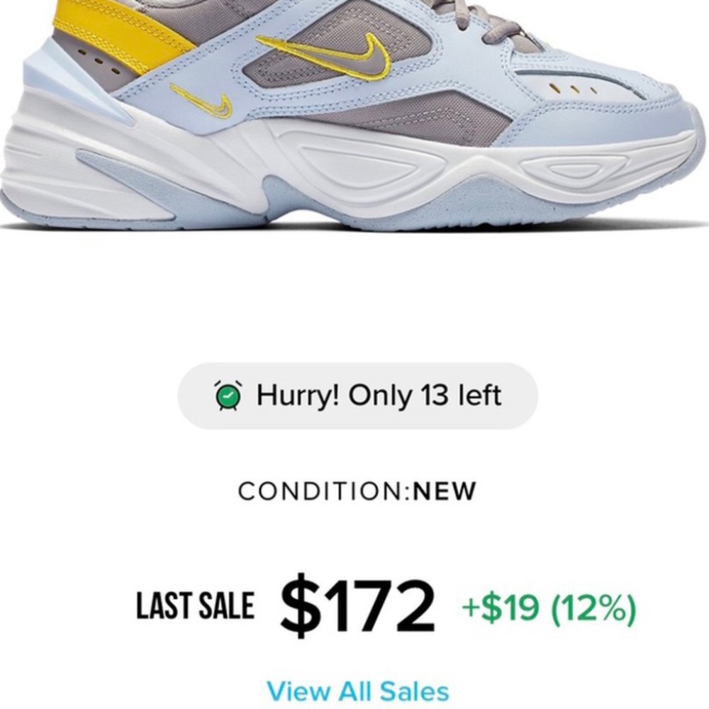 SOLD! Nike M2K Tekno Us Women 7